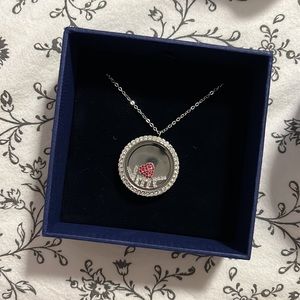 Swarovski Treasure Love Locket Pendant - With Box, Never Worn